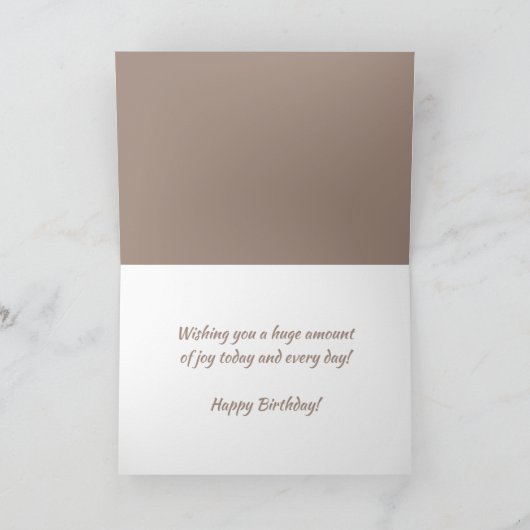 Persoonlijke illustratie van bruine wei kaart (Binnen)