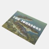 Persoonlijke  illustratie van Walleye Deurmat (Schuin)