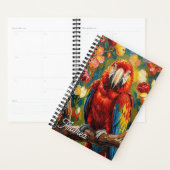 Persoonlijke Impasto Ara Papegaai Gepersonaliseerd Planner (Display)