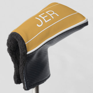Persoonlijke Initiaal Met Monogram Beschermend Golfheadcover