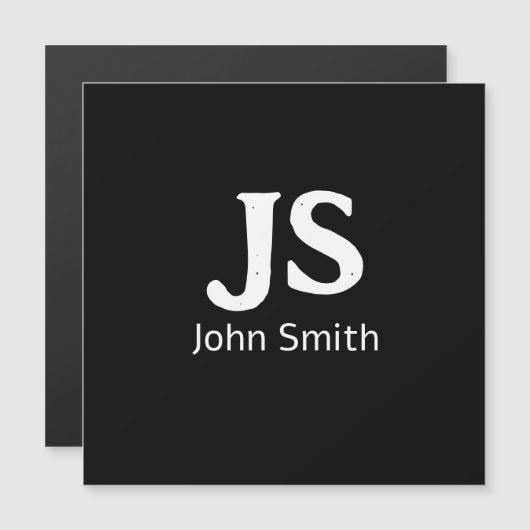 persoonlijke initialen (Voorkant / Achterkant)