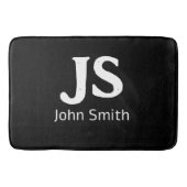  persoonlijke initialen badmat (Voorkant)