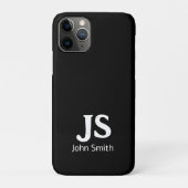 persoonlijke initialen Case-Mate iPhone case (Achterkant)