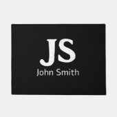  persoonlijke initialen deurmat (Voorkant)