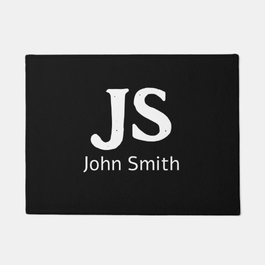  persoonlijke initialen deurmat (Voorkant)