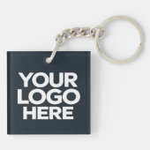Persoonlijke Initialen & Naam Monogram Sleutelhang Sleutelhanger (Achterkant)