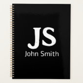  persoonlijke initialen planner (Voorkant)