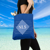 Persoonlijke Initialen van de Canvas tas van de on