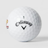 Persoonlijke initiële markering om golfers te iden golfballen (Logo)
