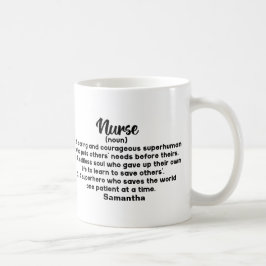 Persoonlijke Inspirerend verpleegkundige definitie Koffiemok