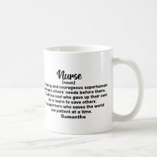 Persoonlijke Inspirerend verpleegkundige definitie Koffiemok