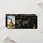 Persoonlijke instapkaart sjabloon (Voorkant / Achterkant in situ)