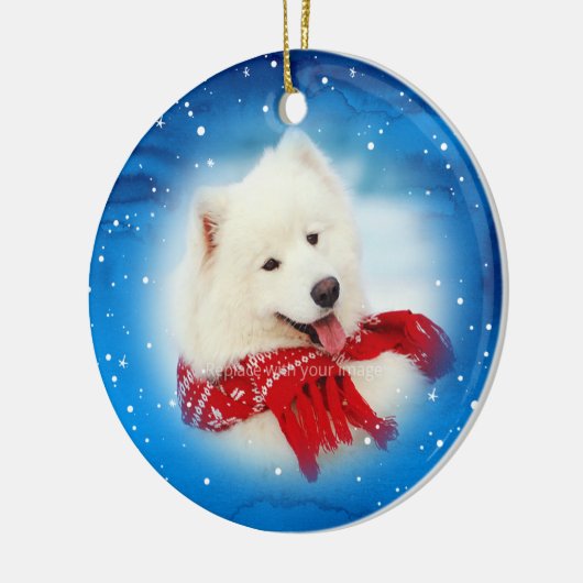 Persoonlijke internetversieringen | Kerstfeest met Keramisch Ornament (Links)