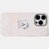 Persoonlijke iPhone 14 Pro Max Hoes, Hibiscus Roze Case-Mate iPhone Case (Achterkant (horizontaal))