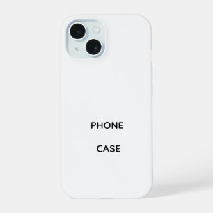 Persoonlijke iPhone 15 Slim Fit Hoes, Glanzend Case