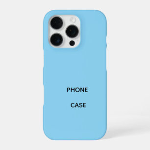 Persoonlijke iPhone 16 Pro Slim Fit Hoes, Glanzend Hoesje