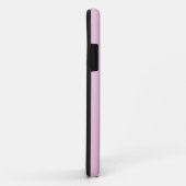 Persoonlijke iPhone 5 met roze leren look Case-Mate iPhone Case (Achterkant/rechts)