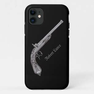 Persoonlijke iPhone 5 van het antiek Pistool 11 Hoesje