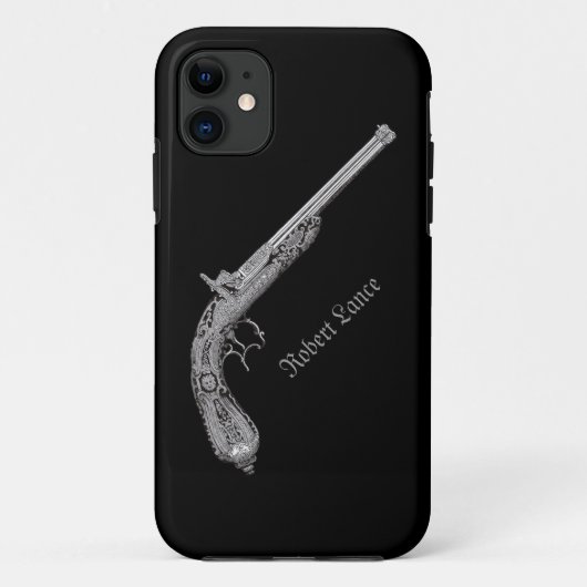 Persoonlijke iPhone 5 van het antiek Pistool Case-Mate iPhone Case (Achterkant)