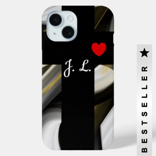 Persoonlijke iPhone Cases Trend Abstract Zwart Wit