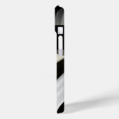 Persoonlijke iPhone Cases Trend Abstract Zwart Wit (Achterkant / Links)