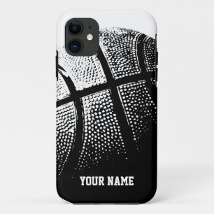 Persoonlijke iPhone hoes basketbal sport