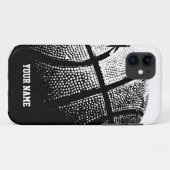 Persoonlijke iPhone hoes | basketbal sport (Achterkant (horizontaal))