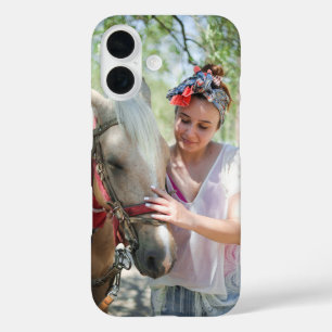 Persoonlijke iPhone-hoes met aangepaste foto iPhone 16 Hoesje
