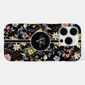 Persoonlijke iPhone-hoes met Delicate Bloemmotief Case-Mate iPhone Case (Achterkant (horizontaal))