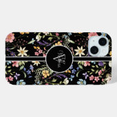 Persoonlijke iPhone-hoes met Delicate Bloemmotief Case-Mate iPhone Case (Achterkant (horizontaal))