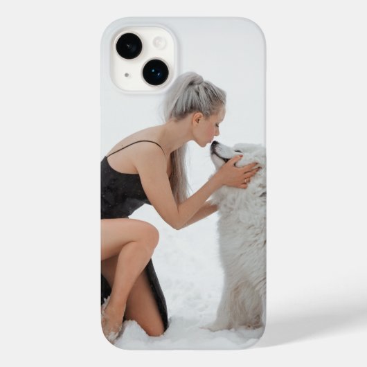 Persoonlijke iPhone-hoes met eigen foto Case-Mate iPhone Case (Achterkant)