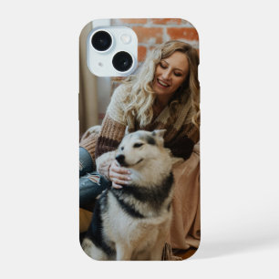 Persoonlijke iPhone-hoes met eigen foto iPhone 15 Case