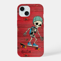 Persoonlijke iPhone Hoesje Skelet Rustiek