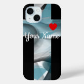 Persoonlijke iPhone-hoesjes Trend Abstract Blue Oc Case-Mate iPhone Case (Achterkant)