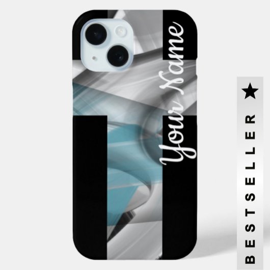 Persoonlijke iPhone-hoesjes Trend Abstract Blue Oc Case-Mate iPhone Case