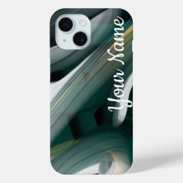 Persoonlijke iPhone hoesjes Trend Abstract Zwart G
