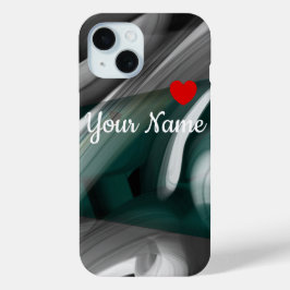 Persoonlijke iPhone hoesjes Trend Abstract Zwart G