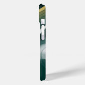 Persoonlijke iPhone hoesjes Trend Abstract Zwart G (Achterkant / Links)