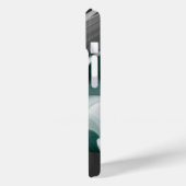 Persoonlijke iPhone hoesjes Trend Abstract Zwart G (Achterkant / Links)