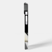 Persoonlijke iPhone hoesjes Trend Abstract zwart p (Achterkant / Links)