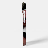 Persoonlijke iPhone Hoesjes Trend Abstract Zwart P (Achterkant / Links)