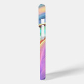 Persoonlijke Iridescente Hoesje voor Telefoon | Aa (Achterkant / Links)