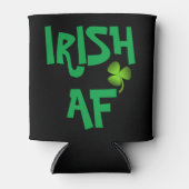 Persoonlijke Irish AF Shamrock Black Koelbox Blikjeskoeler (Voorkant)