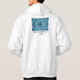 Persoonlijke Islamitische tegel Quran citaat typog Hoodie