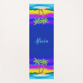 Persoonlijke Island Sunset Yogamat (Voorkant)