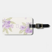 Persoonlijke Jacaranda Bloesems Australische Botan Bagagelabel (Voorkant horizontaal)