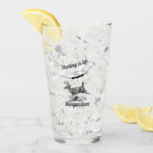 Persoonlijke jacht is een reddingsbok en een boogs glas (Voorkant ijs)