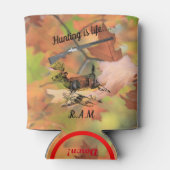 Persoonlijke jacht is een reddingsbok en een schot blikjeskoeler (Achterkant)