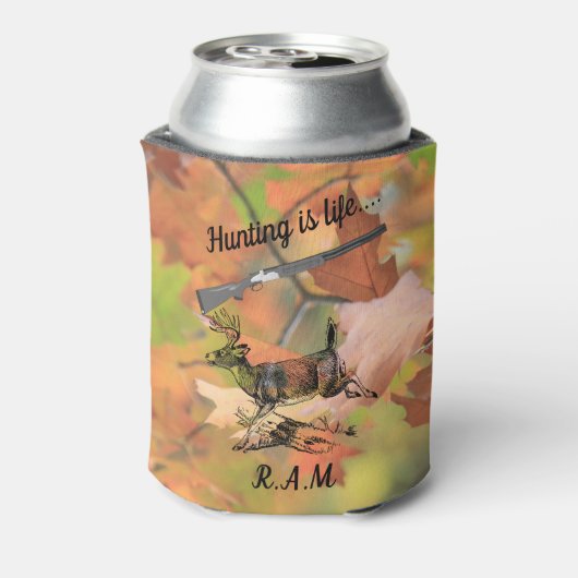 Persoonlijke jacht is een reddingsbok en een schot blikjeskoeler (Blikje Achterkant)