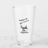 Persoonlijke jacht is een reddingsbok en een schot glas (Voorkant)